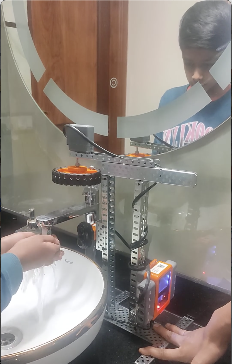 Automatic hand wash Avishkaar Project