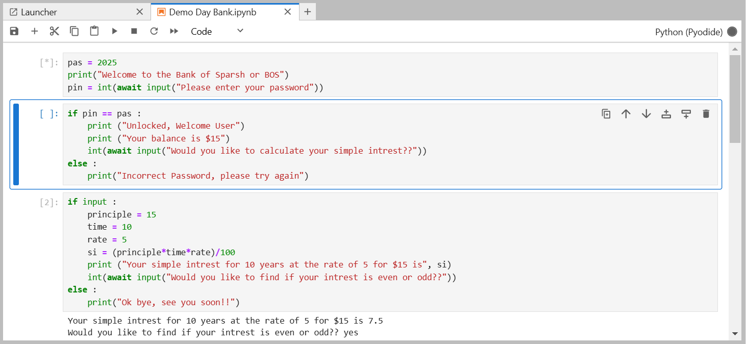 Demo Day Python - Avishkaar Project